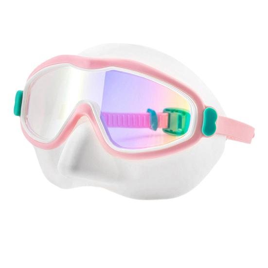 Детские очки для плавания с защитой от запотевания и ультрафиолета, с защитой от запотевания, широкоугольными линзами, непротекаемыми очками для детей от 3 до 15 лет