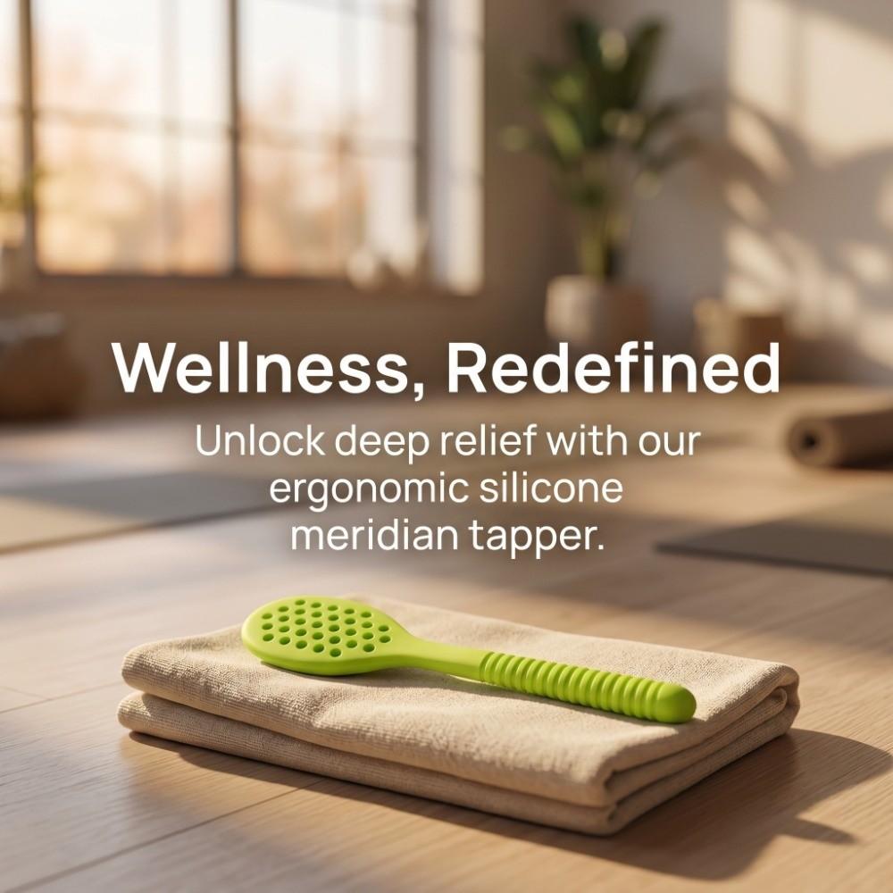 Hollow Back Care Massager Beating Board Meridian Massager Hand-held Massager Household Use