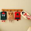 Water-Absorbent Christmas Hand Towel Thickened Kitchen Towels Coral Fleece Hand Towels  Kitchen Use