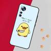 Мультяшный чехол-пенал Утка для Xiaomi 14 13 11T 12T 13T Pro 12 Lite 12X POCO X3 X5 Pro X4 F4 M5 M5s F3 F5