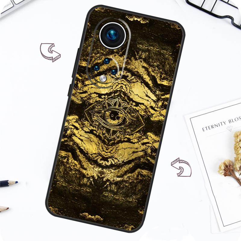 Чехол-футляр с символом Глаза Пирамиды для Honor Magic 7 Lite 5 6 Pro Honor 200 50 70 90 Lite X8b X9a X8a X8 X9 X9c X9b