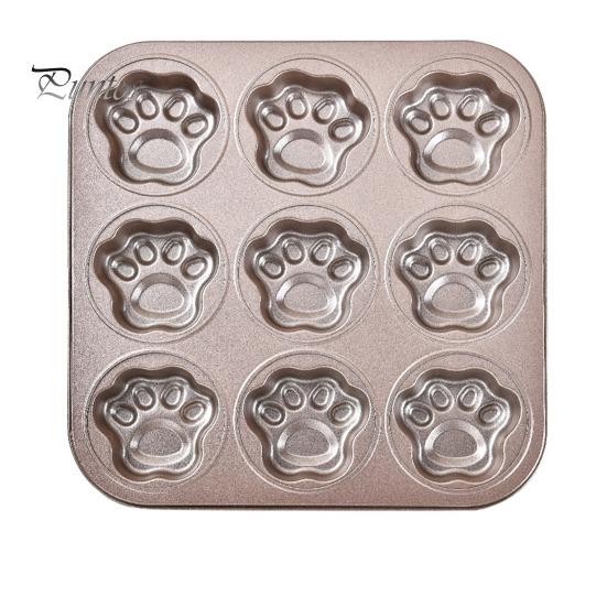 Противень для выпечки в форме мультяшного медведя Нелипкий Пищевой класс Устойчив к высоким температурам Утолщенная 9 решеток Нержавеющая сталь Легко вынимается из формы Равномерный нагрев