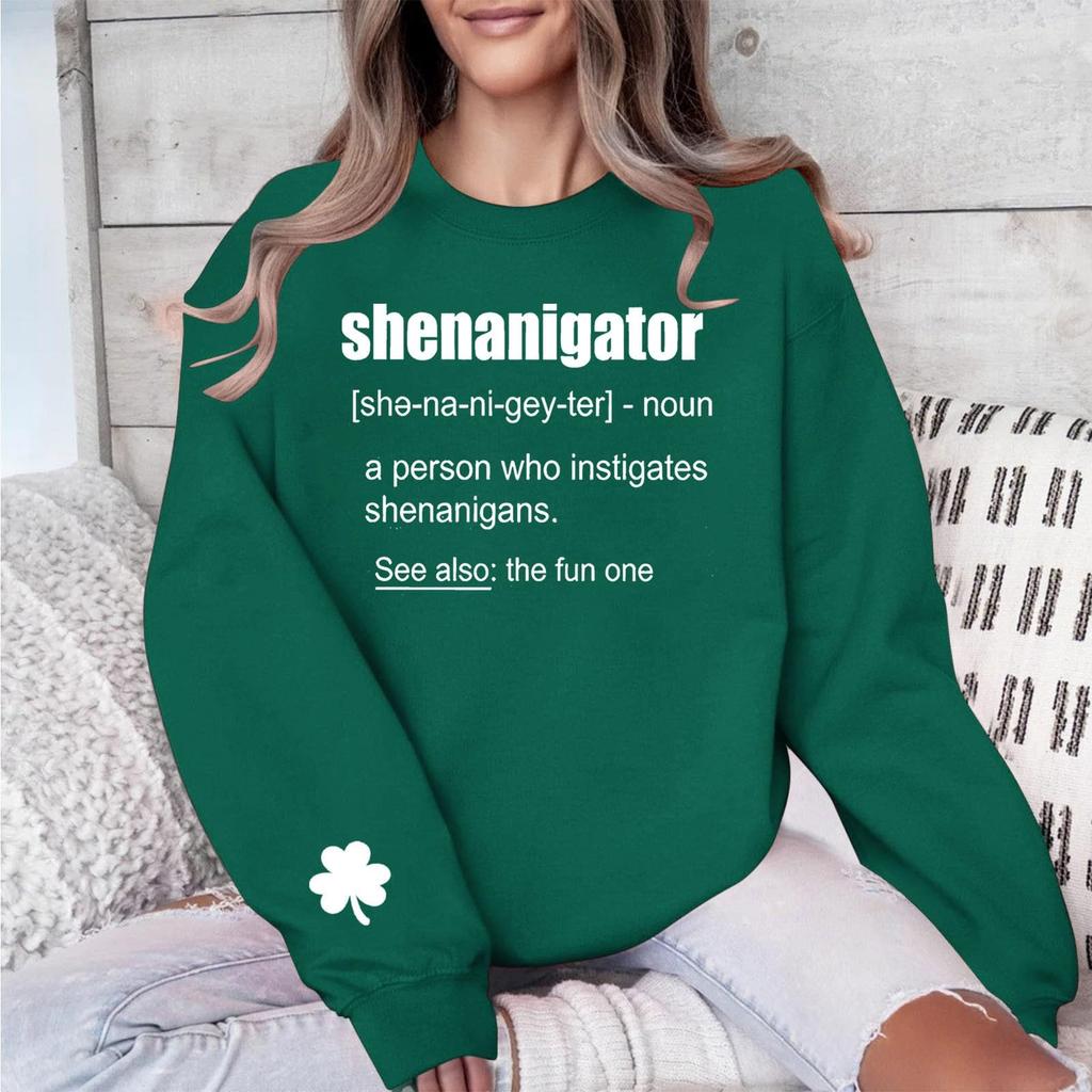 Женские повседневные модные толстовки с длинным рукавом и круглым вырезом с принтом, пуловер, топ