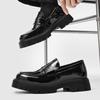 Men Slip On Thick Sole Loafers Dress Shoes Fashion Style Smart Casual Walking Office Commuting and Travel Daily Footwear Sizes 38-46