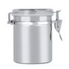 Stainless Steel Coffee Canister Food Storage Jar Tea Sugar Milk Powder Container (10*11cm)