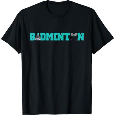 Смешная одежда для бадминтона Футболка для игрока в бадминтон(1)