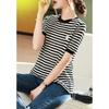 Firstview Women's Urban Casual Short Sleeve Knitted Top