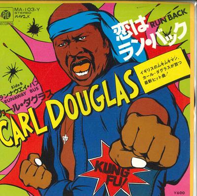 7-дюймовая пластинка CARL DOUGLAS - Run Back / Runaway Bus MA103Y PYE 1979 Япония Soul/Funk Б/у