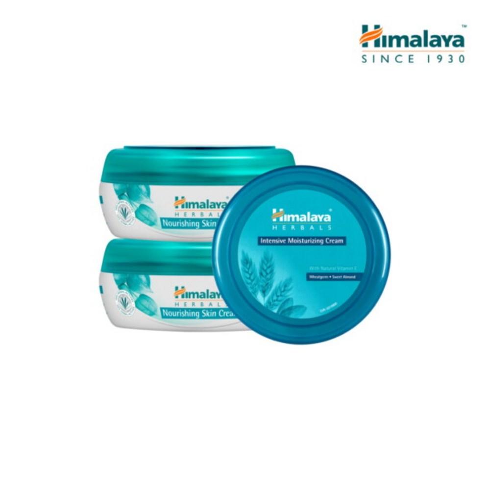 Himalaya Nourishing Moisture Cream 50ml X2 + Intensive Moisture Cream 50ml, 1 Set