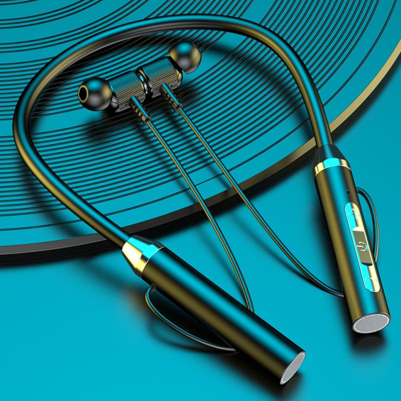 VAORLO Bluetooth 5.0 Наушники с низкой задержкой для спортивной гарнитуры Большая емкость Стерео HiFi Музыка для всех смартфонов