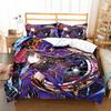 Pop Game Genshin Impact Duvet Cover Set UK Single Double Queen US Twin Full King Size Animal Bedwear