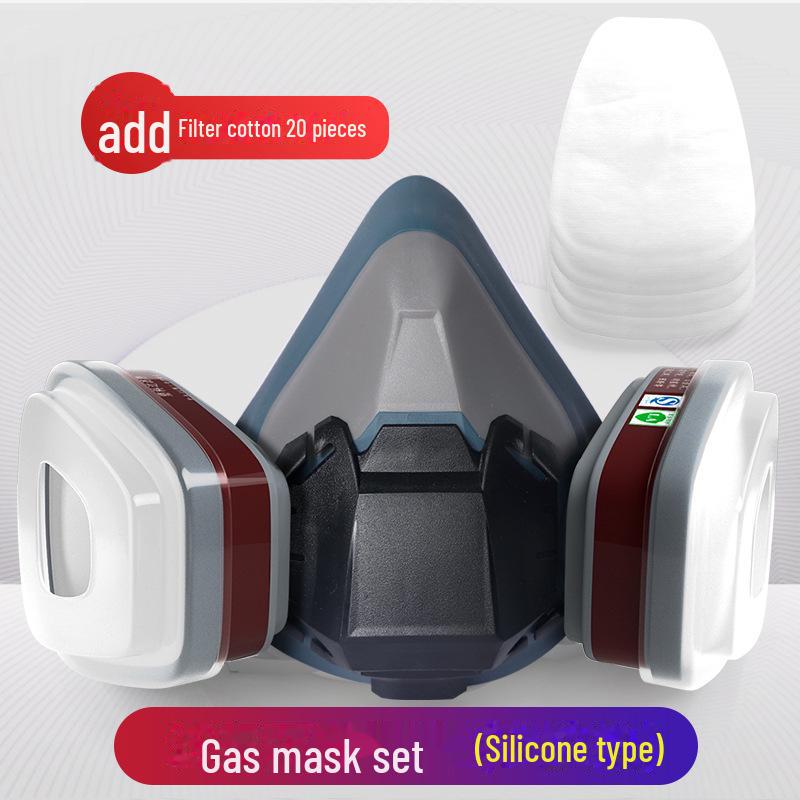 Противогаз KN95 с фильтром из активированного угля для защиты от пестицидов и формальдегида