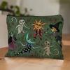 New Cat and Moon Design Makeup Bag Trendy Durable Storage Bag Portable Forest Bag Gift