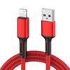 3A USB Cable For iPhone 14 13 12 11 Pro Max X XS XR 6s 7 8 Plus 1m 2m 3m Lead Mobile Phone Fast Charging Cord Data Charger Wire