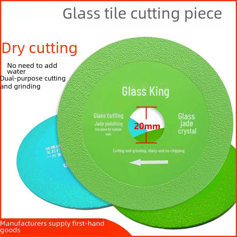 Сверхтонкое Алмазно-Керамическое Режущее Лезвие Glass King для Винных Бутылок, Нефрита и Плитки