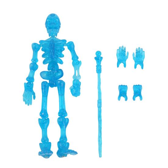 3D-печатная фигурка скелета, подвижная, с несколькими суставами, коллекционная игрушка, настольное украшение для детей, художников, коллекционеров
