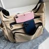 Solid Color Shoulder Bag Women's Large Capacity Crossbody Bag