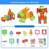 Stained Glass Magnetic Blocks Refill Pack: Children's Educational Building Toys