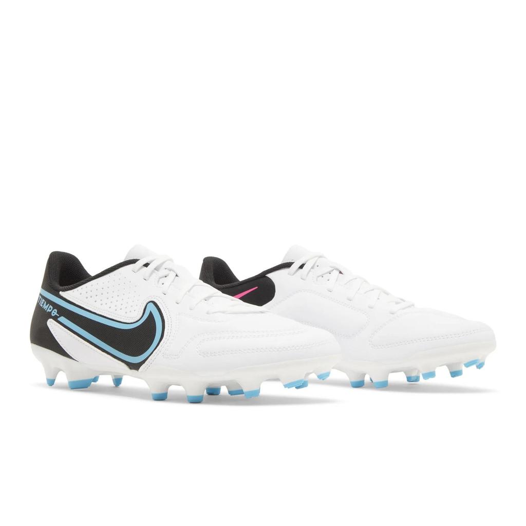 Nike Tiempo Legend 9 Club MG 'Blast Pack' (Unisex) White / Baltic Blue / Pink Blast / Black Soccer Shoes DA1176 146