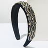 High Quality Velvet Headbands Diamond Studded Super Flash Hairband Hair Accessories For Women's Party Hair Band Hoop Headwear