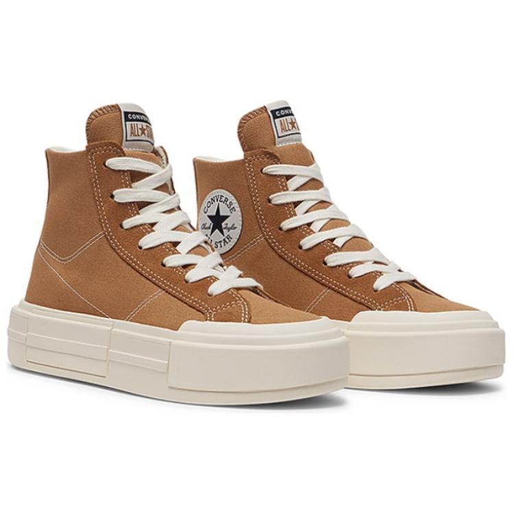 Converse CHUCK TAYLOR Trendy High-top Canvas Shoes Unisex Brown
