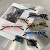 UV400 Protection Frameless Sun Glasses Y2K Eyewear Rimless Rectangle Sunglasses  for Women & Men