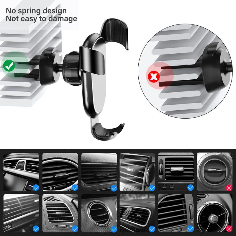 Автомобильный держатель для телефона ROCK, держатель для мобильного телефона для автомобильного держателя, подставка для телефона, кронштейн, гравитационная поддержка в автомобиле