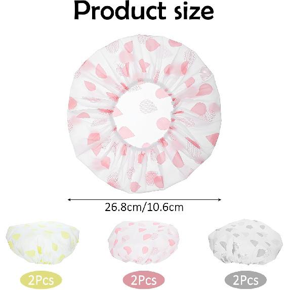 6PCS Reble Bowl Covers for Bread Proofing, Adjustable Elastic Bowl Covers EVA Bread Proofing Cover Food Storage 10.6 Inch Stretchable Cover for