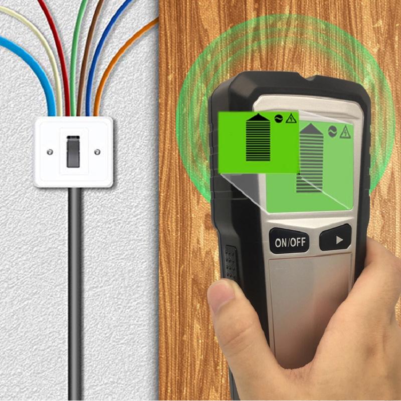 Электрический детектор 5 в 1, настенный детектор металла, датчик, поиск шпильки, кабельные сканеры