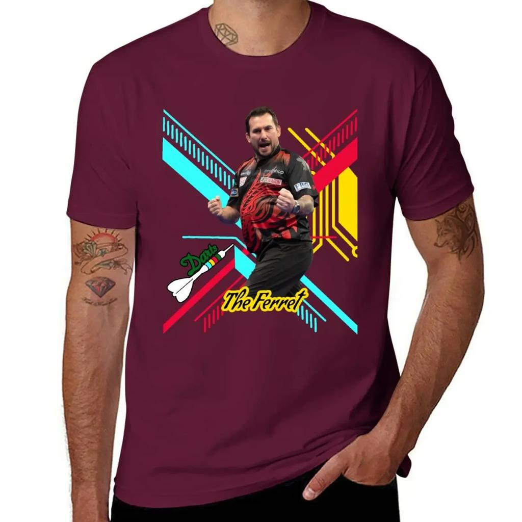 Jonny Clayton The Ferret T-Shirt Short sleeve tee sublime summer clothes men t shirt