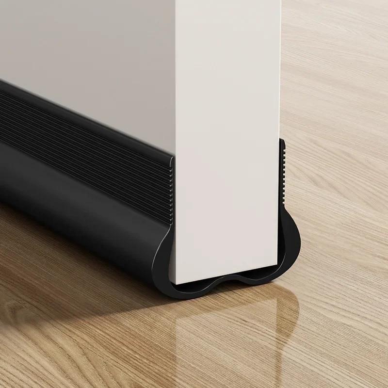 1pcs New PVC Flexible Door Bottom Sealing Strip Under Door Draft Stopper Sealing Strip OundProof Gasket Weatherstrip Draft Guard