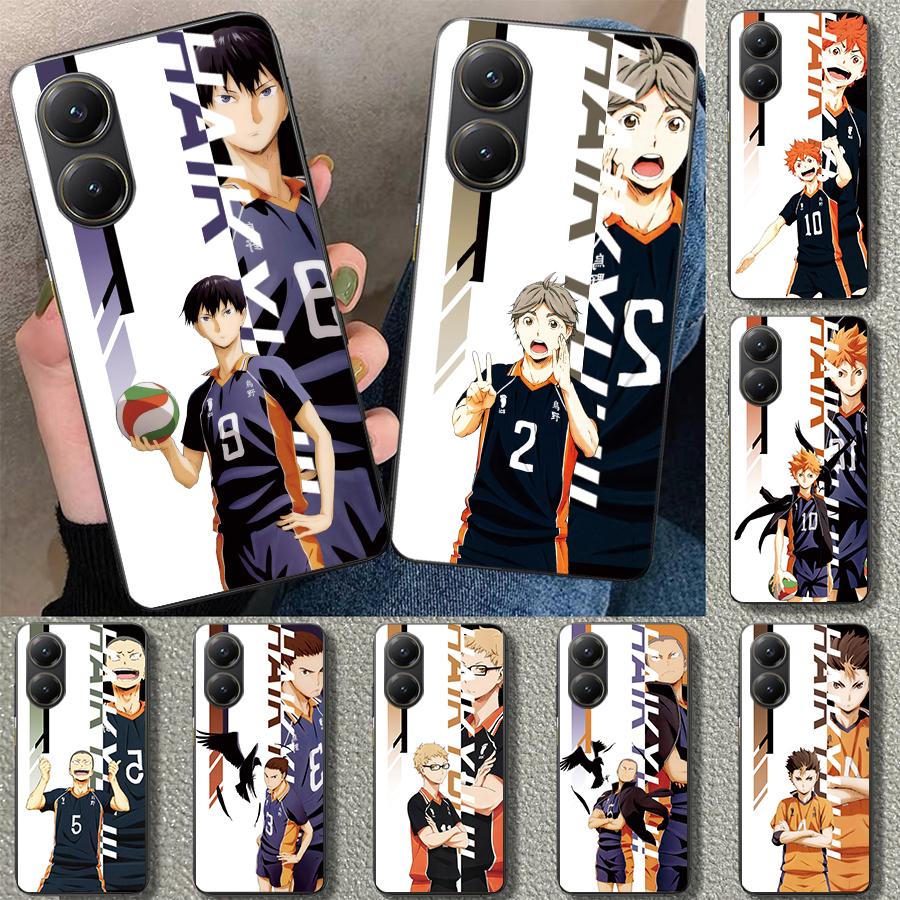 Чехол для телефона Аниме Haikyuu Школьный волейбол для Xiaomi Poco X6 X5 X7 Pro F7 Ultra Redmi 15C 15 13C 13 12C 12 10C 10 10A 9C