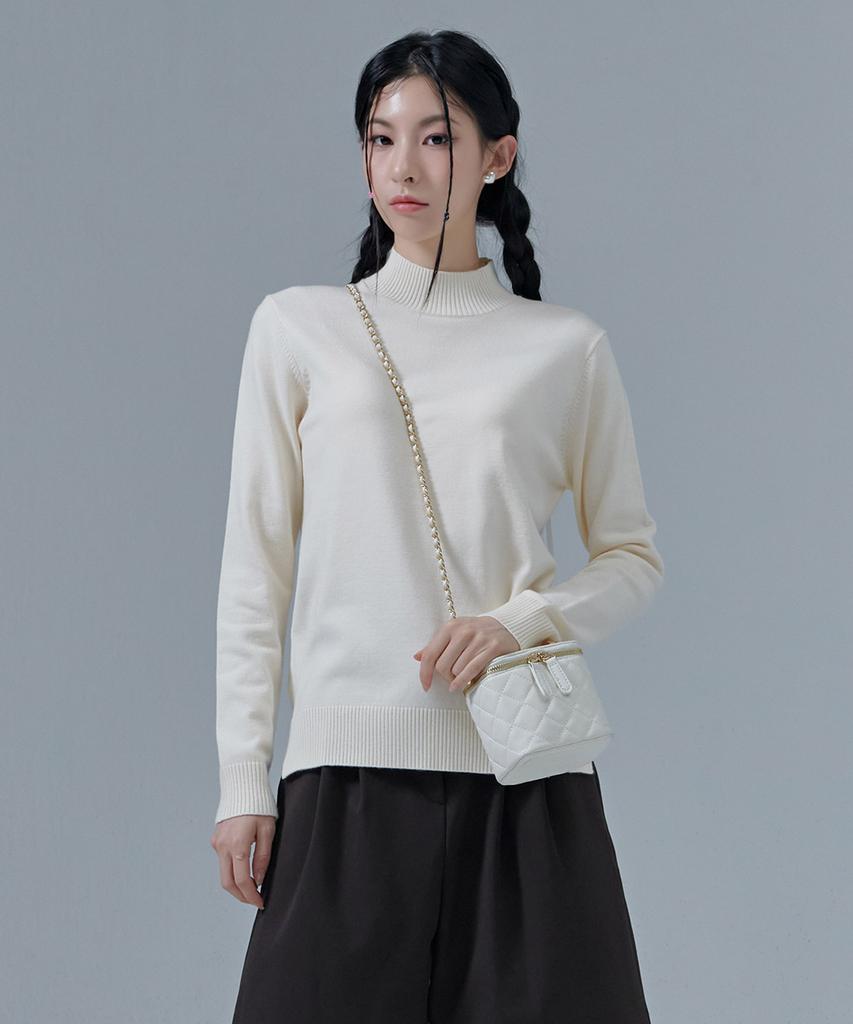CHASECULT Women'S Mock Turtleneck Sweater-Cgzg5251E0A