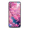 Корейский чехол с цветами для Samsung Galaxy A56 A36 A26 A16 A34 A24 A42 A22 A20 A12 A40 A30 A10 5G Мягкий TPU Чехол Fundas