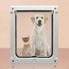 Pet Screen Doors Puppy Safety Flap Free Entry Exit Quiet Gate Pet Supplies For Large Medium Dogs
