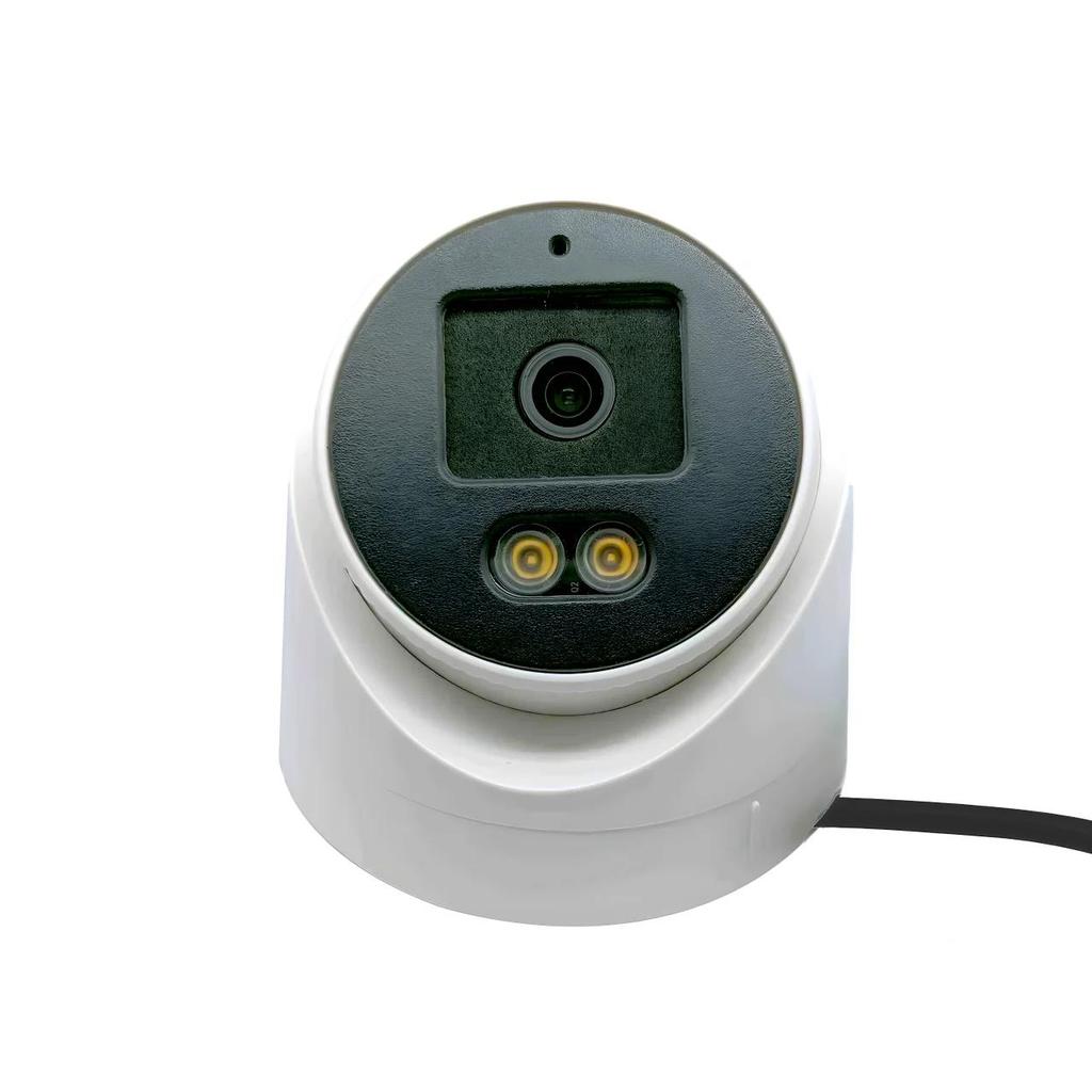CVBS/TVI/CVI 4in1 AHD Dome Camera 4K HD 1080P 5MP 4MP Full Color Luminous Alert Protection Indoor Security Video Plug And Play 6