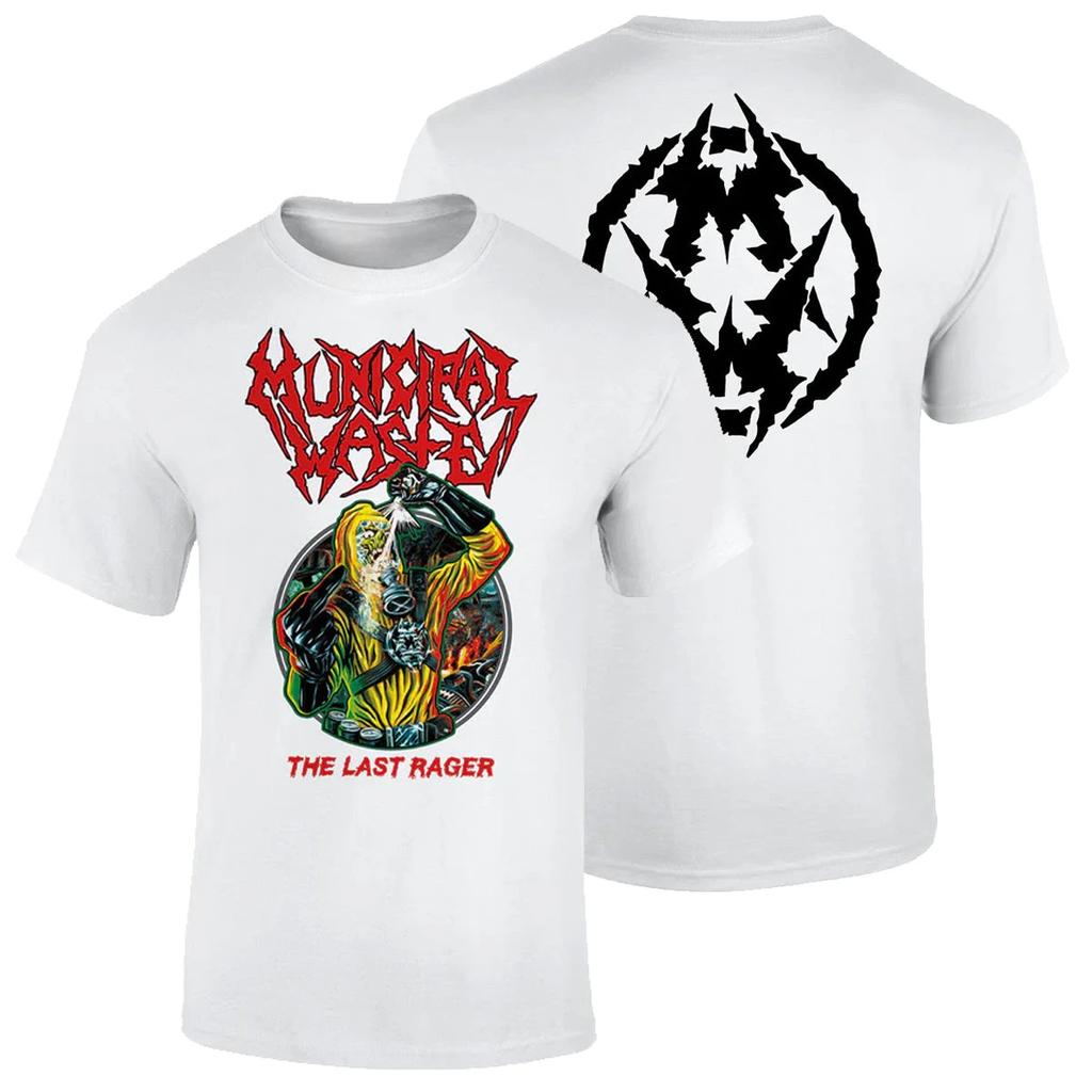 Municipal Waste Трэш-метал группа Графическая хлопковая футболка Мужская Женская Футболка с принтом с коротким рукавом Хлопковые топы Модный бренд Летняя футболка