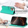 Кожаный кошелек-книжка для For iPhone 17 Pro Max 17 Air 17e Мягкая задняя крышка с держателем для карт