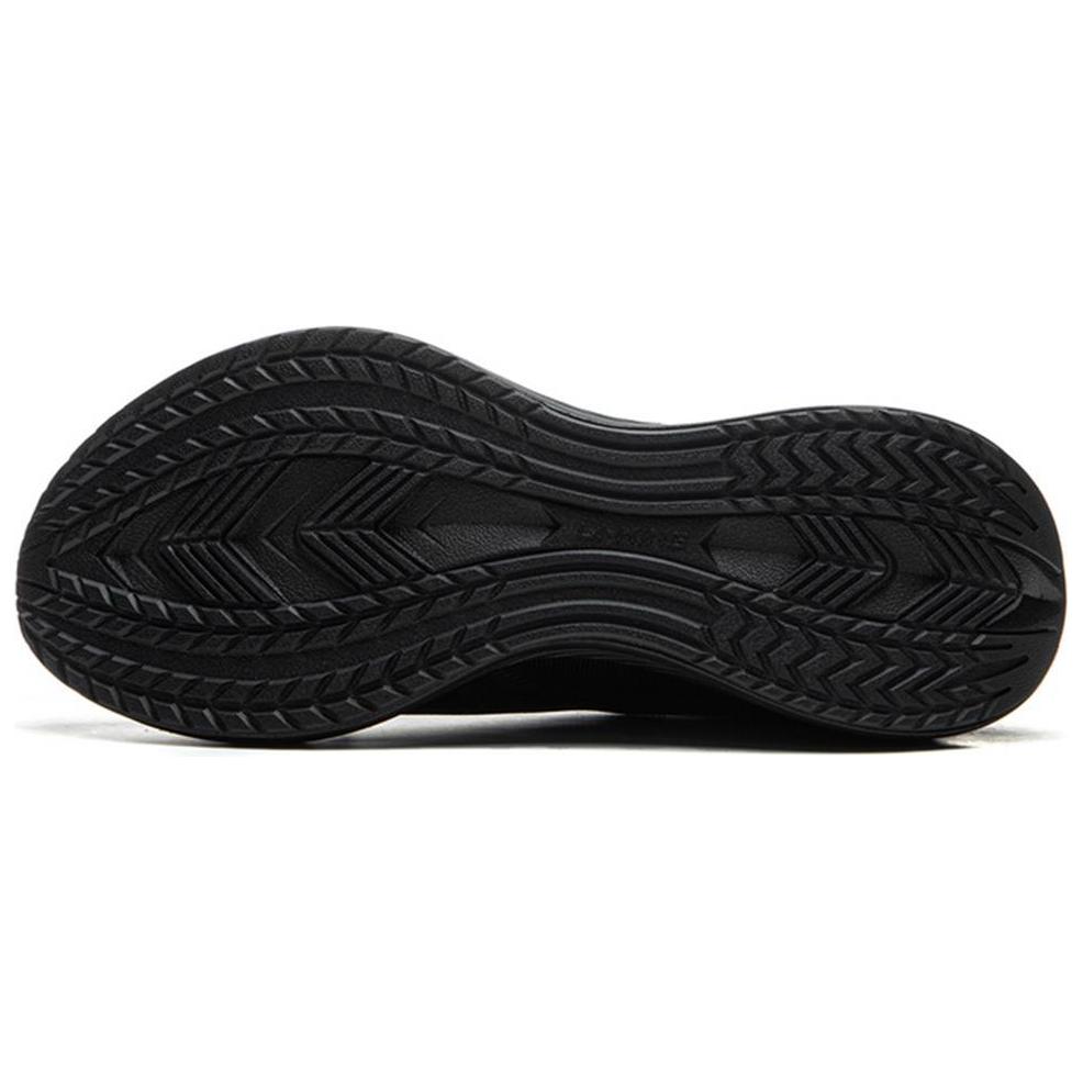 Кроссовки Li Ning Tread Wind удобные универсальные амортизирующие износостойкие дышащие низкие кроссовки мужские черные AGLU321-1