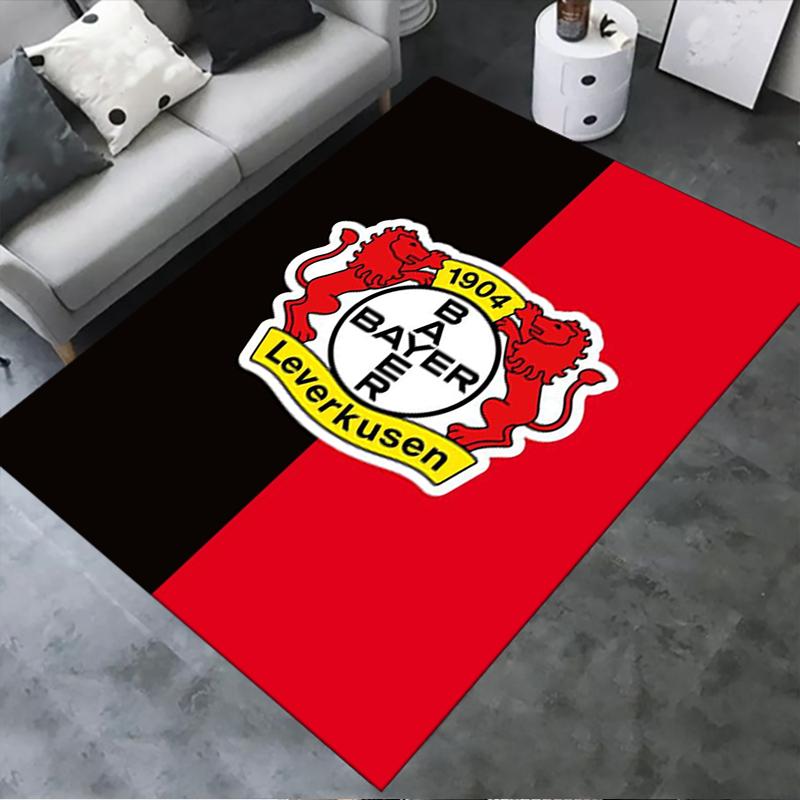 2025 Новый ковер Bayer 04 Leverkusen для гостиной, спальни, дома, украшение дивана, детский нескользящий коврик13