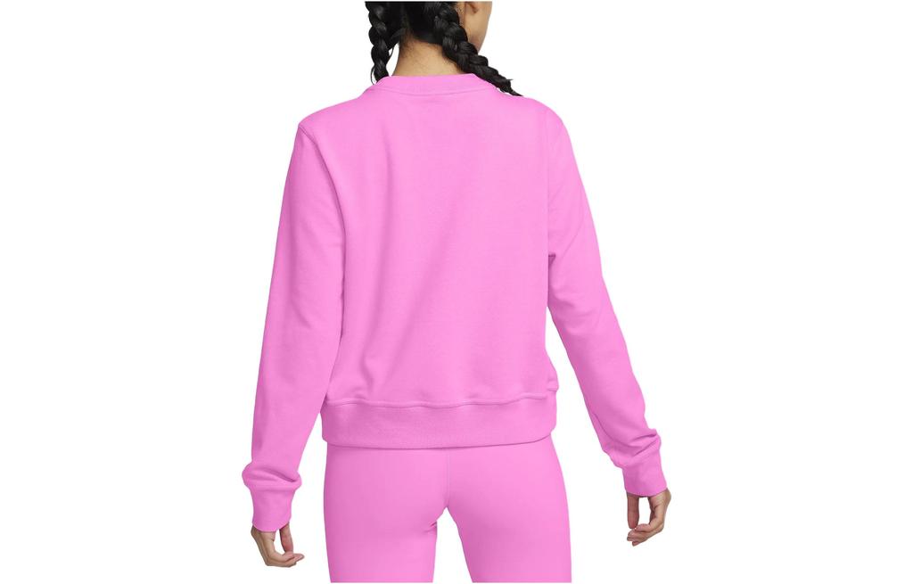 Nike Sweatshirts Women's Pink Crew Neck Moderate Regular FB5126-675