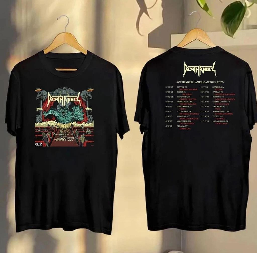 Death Angel Act Iii North American Tour 2025 Unisex T-shirt
