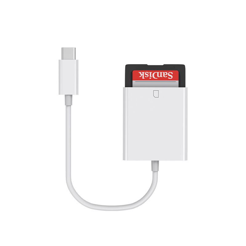 Универсальный OTG-кардридер Type-C: USB-флешка, TF, SD для телефонов и компьютеров