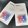 Birthday Candle Colorful Spiral HBD Happy Birthday English Letter Candle Cartoon Pattern Small Thread with Base