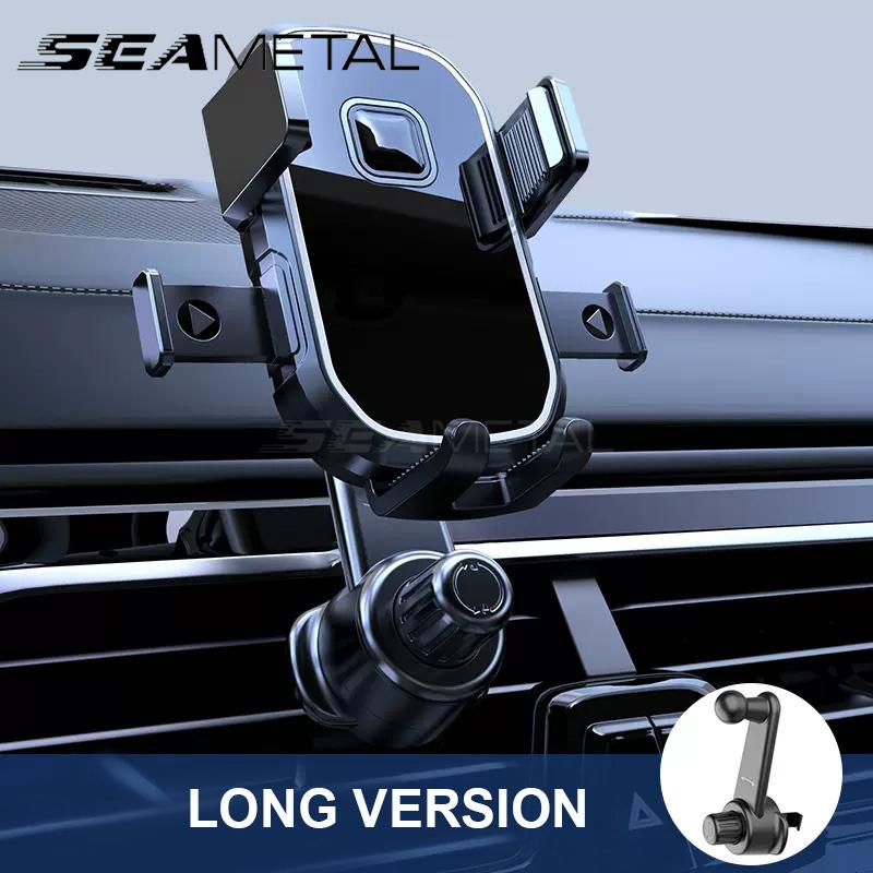 SEAMETAL Car Phone Holder Gravity GPS Support 360 Degree Rotatable Car Air Vent Mount