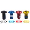 12pcs Bicycle Disk Brake Rotor Bolts Lightweight Steel Repair Accessories Mountain Bike Color Non-slip Disc Screw