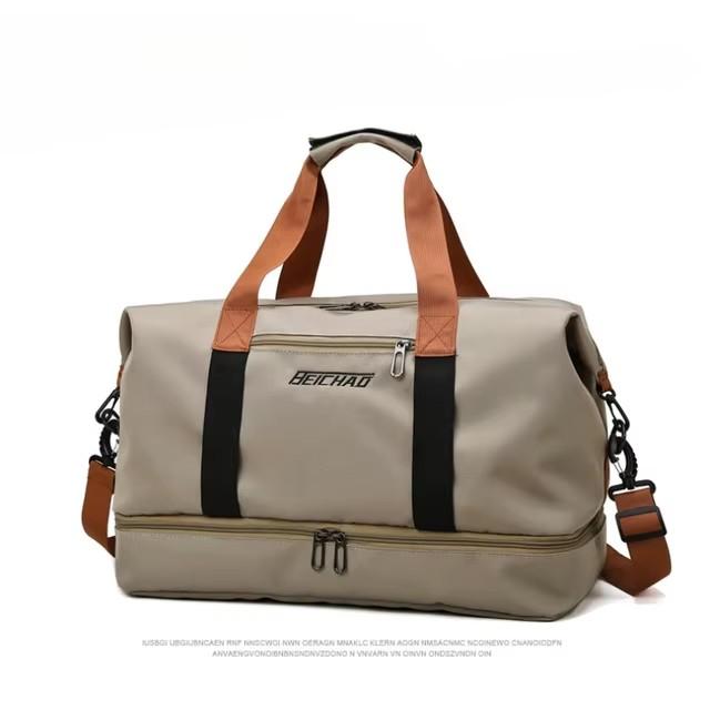 Многофункциональная спортивная дорожная сумка-даффл для кемпинга, большая вместимость, водонепроницаемая, на плечо, уличная багажная сумка с отделением для обуви