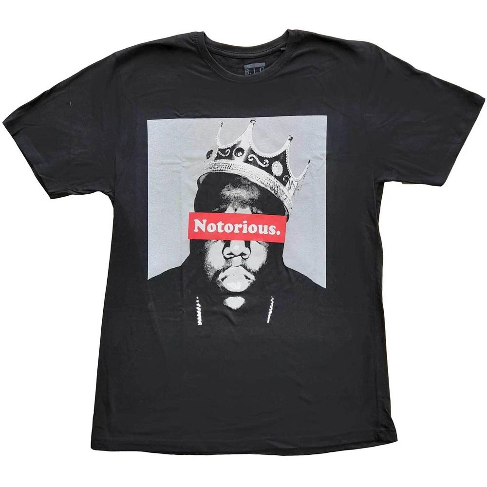 Notorious BIG TShirt Biggie Smalls Official New Black