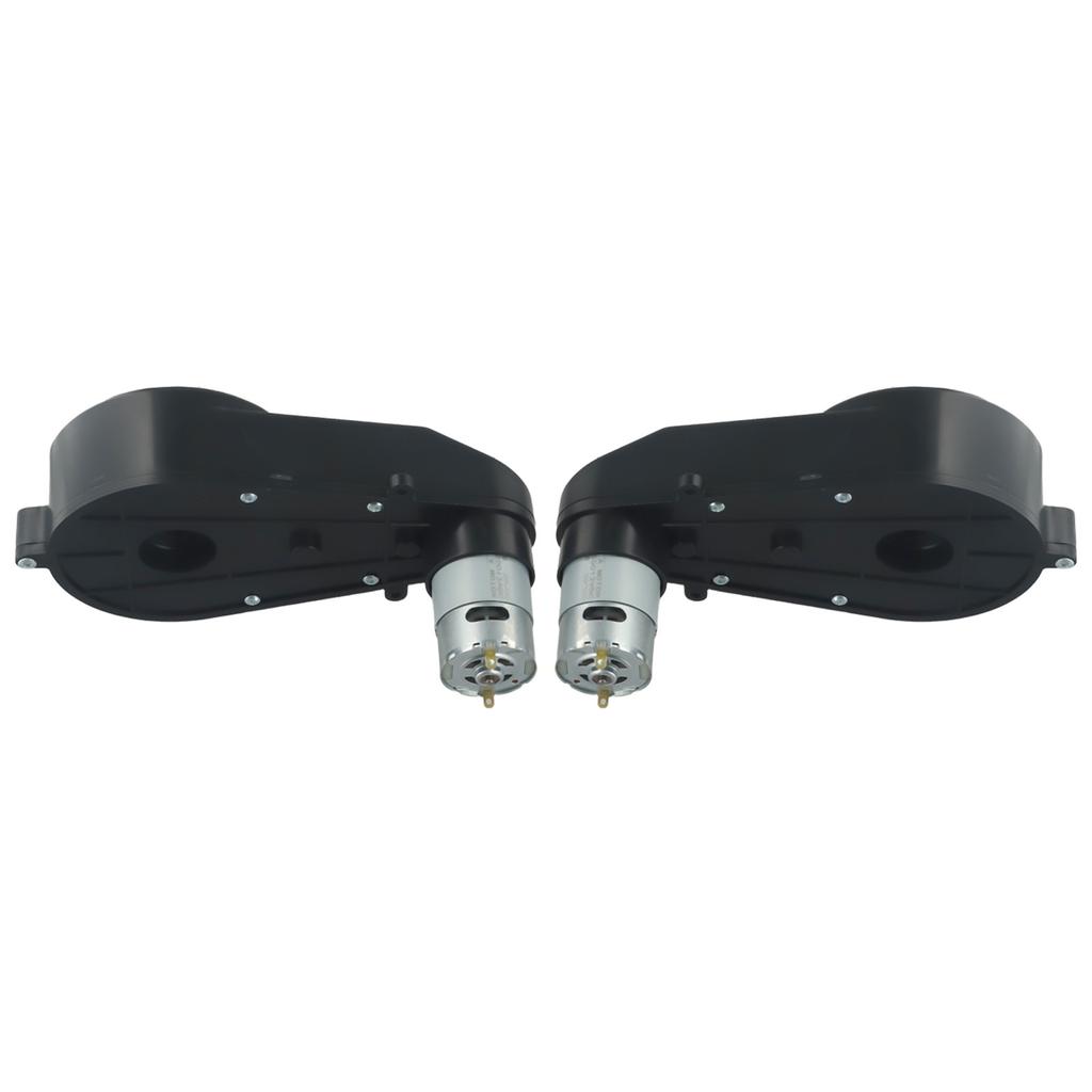 1 Pair 12V 30000RPM Electric Motor with Gear Box for Kids Ride On