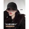 Baseball Cap Retro Washed Polished Sunscreen Cap 2025 New Versatile Big Head Circumference Hat Tide